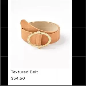 LOFT | Accessories | Loft Twist Buckle Suede Belt Size Xss36  display picture 1